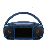 Portable Media Boombox with TV Tuner