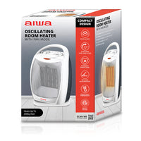 Oscillating Portable Room Heater with Fan Mode